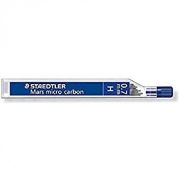 STAEDTLER Mars micro carbon - Mina de repuesto, 12 unidades, 0,7 mm