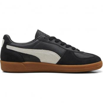 Puma Palermo Lth Sneakers for Men, Black/Grey, Size 8