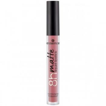 Essence 8h Matte Liquid Lipstick - Shade 04 Rosy Nude, 2.5 ml