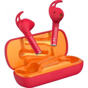Auriculares Deportivos Inalámbricos Defunc True Sport IPX5, 30 horas de autonomía, Color Rojo