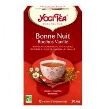 Yogi Tea Bedtime Rooibos Vanilla Organic 17 Sachets