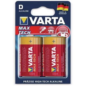 Batería alcalina Varta Max Tech D 1.5V