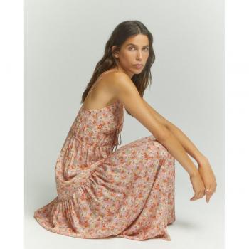 Vestido largo estampado Tintoretto