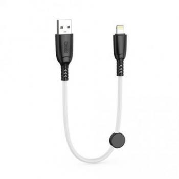 Cable XO NB247 Lightning - 6A - 25cm Blanco