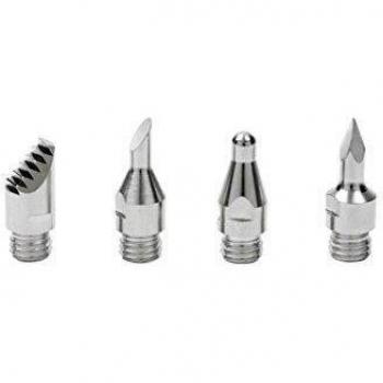 Dremel 204 VersaTip - Juego de accesorios, 4 puntas de pirograbado para dibujar, sombrear y rayar sobre madera y otros materiales