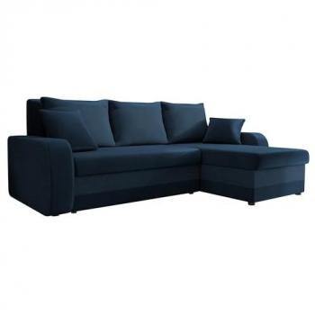 Sofá rinconero Comfivo 135, con función de descanso y caja de ropa de cama, dimensiones 238 x 80 x 147 cm, diseño en L
