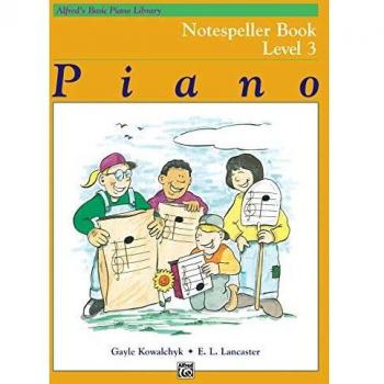 Alfred's Basic Piano Library Notespeller, Bk 3