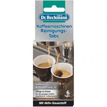 Tabletas de Limpieza para Cafeteras Dr. Beckmann, 6 unidades
