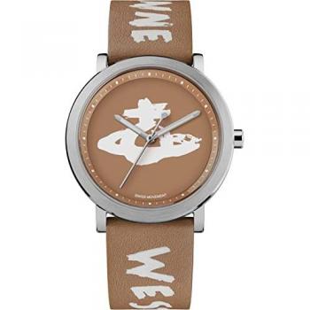 Vivienne Westwood Ladies Ladbroke Quartz Watch with Tan Dial & Leather Strap VV253TNTN