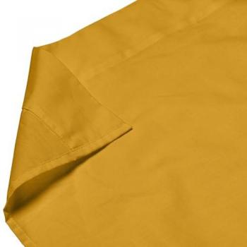 Juego de Sábanas Básico para Niños Mostaza 2 Piezas Cama de 80/90 cm 100% Algodón Calidad 150