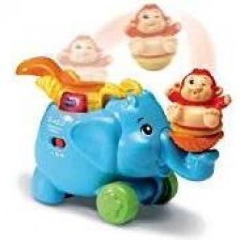Vtech Zoomizooz - Elefante Mágico con 1 Animal Adicional - Mini Universo de Juego para Niños a Partir de 12 Meses