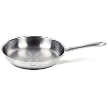 Sartén Fissler Catania 24 cm, Acero Inoxidable 18/10, Inducción, Sin Recubrimiento
