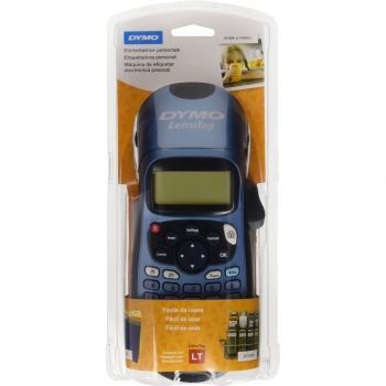 Rotuladora Portátil Dymo LetraTag LT-100H con Teclado ABC y Impresión Térmica Directa 180 x 180 DPI