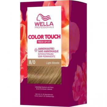 Wella Professionals - Color Touch Kit de refresco Tintes temporales 130 ml Marrón unisex y Wella Professionals Tintes Color Touch Fresh-Up-Kit 8/0 Rubio claro