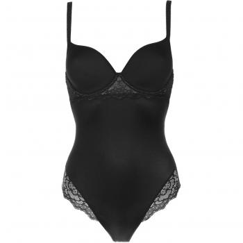 Body moldeador de control para mujer Simone Pérèle con relleno y aro - Galbe negro