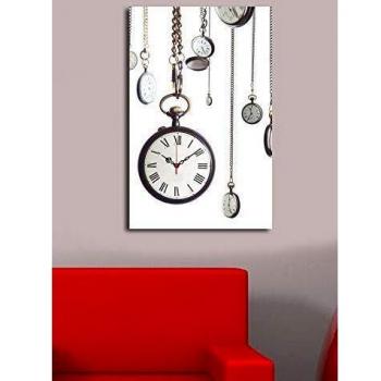 Asir Group LLC 228CLA1694 Clock Art, Ativ Decor Canvas Reloj de Pared