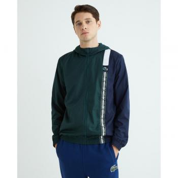 Chaqueta Lacoste BH1041-00 para Hombre - Chaqueta de Tenis confeccionada en poliéster reciclado y cremallera - Estilo Elegante