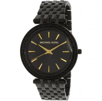 Michael Kors Women's Darci MK3337 Black Metal Watch - One Size