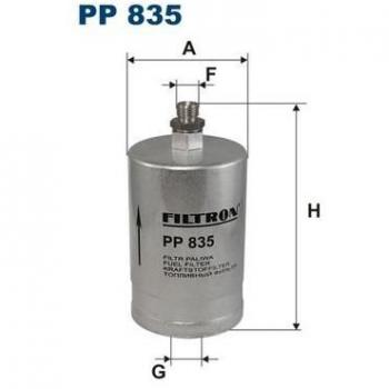 Filtron PP835 Inyección de Combustible
