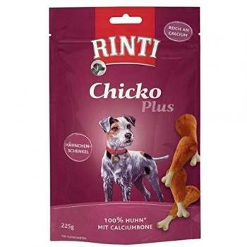 RINTI Extra Chicko Plus Chicken Thighs with Calcium Dog Treats - 225g