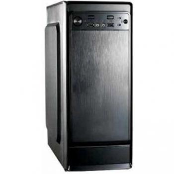 CAJA M-ATX APPROX EASTMAN APPGXW20 - 1x5.25' - 2xUSB 2.0 - MICROFONO - AURICULAR - MICRO-ATX/ITX/ATX - NEGRO