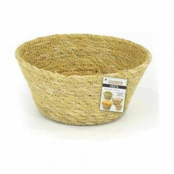 Cesta Multiusos Privilege Hierba Marina Redondo 13 x 7 cm (24 Unidades)