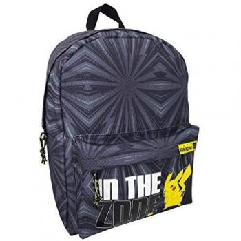 CYP MOCHILA JUVENIL ADAPTABLE A TROLLEY POKÉMON, gris, m