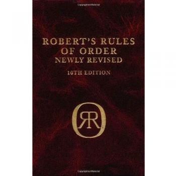 Robert's Rules of Order