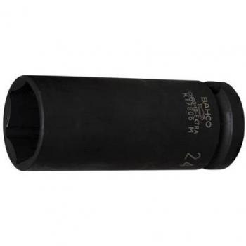 Bahco K7806Z-7/16 - Vasos De Impacto 1/2”, Serie Larga, 7/16