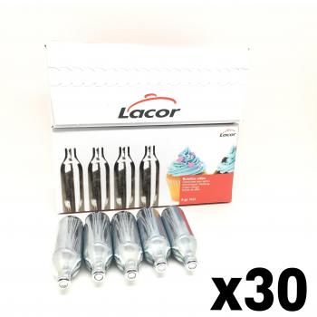 N2O 30 X LACOR Carga CAPSULAS Gas para Todas SIFON DISPENSADOR DE Nata ISI,MOSA,LACOR,IBILI Chollo Promocion Precio Rebaja Casi Gratis Ofertas en Amazon Envio 24h