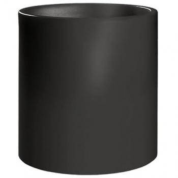 Wellhome Maceta Agila 50cm Blanco - Resistente a Impactos, Ø50x100 cm Antracita, Maceta cilíndrica Ø45 cm