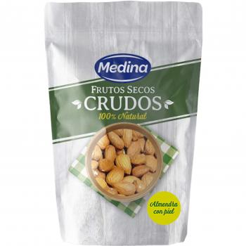 Medina Almendra Cruda Con Piel 125Gr - Pack de 10 unidades