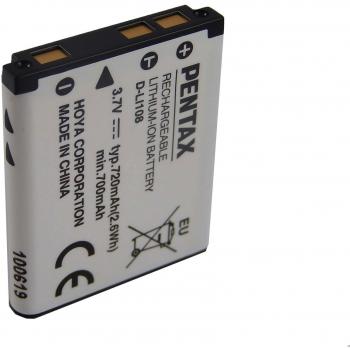 Pentax Li-Ion batería 720mAh