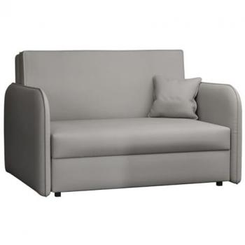 Sofá-cama Columbus 124 con Caja de Ropa de Cama, Muebles Ya Montados, Dimensiones 127x85x98cm