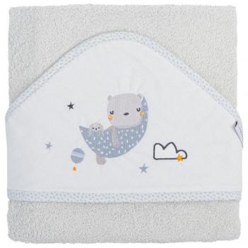 Toallas marca Bimbi Chic. Modelo Maxicapa Bano 100X100 007 Volare 606 30 Gris