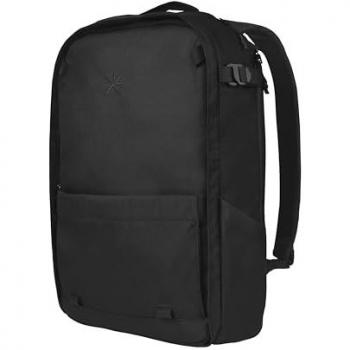 Mochila de viaje Tropicfeel Nest 30L negra - Mochila ligera con compartimento para ordenador portátil o tableta, impermeable, color negro, tamaño L, organizador