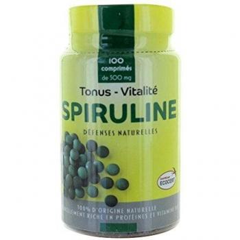 Comprimidos de Espirulina Bio Tonificante 100 Unidades