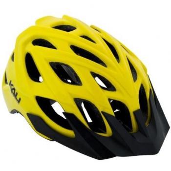 Kali Protectives Chakra Casco para Bicicleta de montaña, Unisex Adulto, Amarillo-Amarillo, XS/S