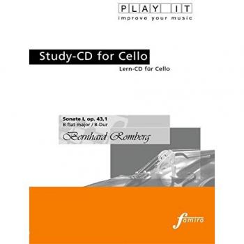 Study-CD for Cello - Sonate I Op.43,1 B-Dur