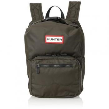 Mochila Mediana Pioneer con Clip de Hunter, engomada, nylon, tapa superior, color verde, talla única