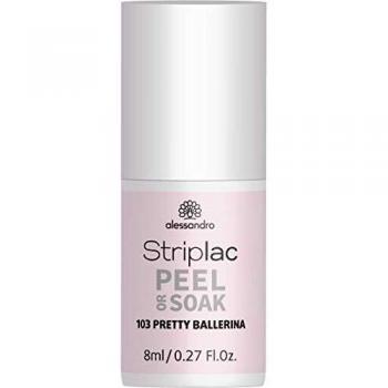 Alessandro Striplac Peel Or Soak Lacas de Uñas Vegan N.º 103 Pretty Ballerina 8 ml