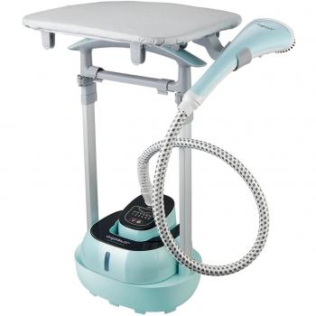 Aigostar Mint 31JHJ - Centro de planchado de vapor vertical para ropa, 2000 W, calentado rápido y depósito de gran capacidad. Incluye accesorios para facilitar el planchado. Diseño exclusivo.