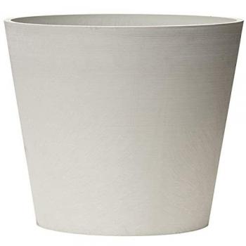 Maceta Blanca de Cono Truncado Reciclada 10 Cm Nova Vita Art Plast