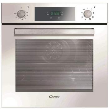 Candy Pop Evo FCP625WXL/E, Horno Multifunción, 70L, Ventilador de Enfriamiento, Limpieza Aqualítica, 8 Funciones, Display táctil y Mandos Push&Pull, Puerta Doble Cristal Desmontable, Clase A, Blanco