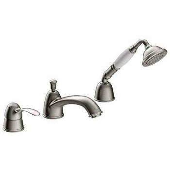 Monomando bañera de repisa con inversor. · Ducha anticalcárea Ø 78 mm. · Caudal: 3 bar – 16 l/m.-24214501AC