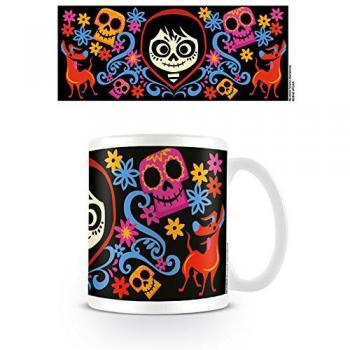 Coco Taza Miguel & Dante de Alta Calidad - Licencia Oficial - 0.315 Litros - Material Cerámico