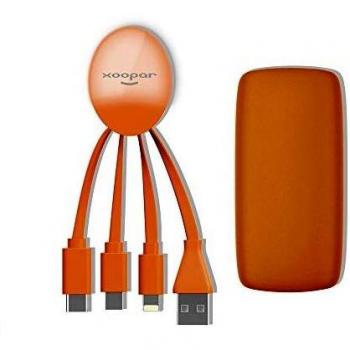 Xoopar Weekender batería Externa Universal Naranja