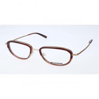 Jil Sander J 2009 B Armazones para Mujer Rojas, Lentes Recetados Para Mujer Rojos, Gafas Recetadas para Mujer Rojas