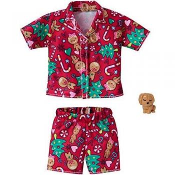 Barbie Pijama Navidad | Mattel GGG49 | Moda Ropa de la Muñeca