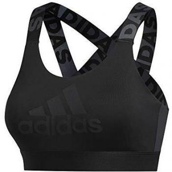 adidas Drst Brnd B Sujetador de Deporte, Mujer, Black, S